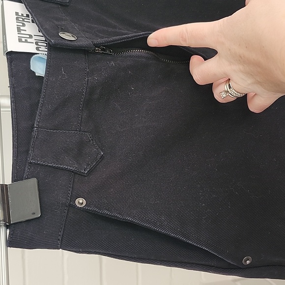 Future Collective Black Jeans, Size 4 - Picture 2 of 10